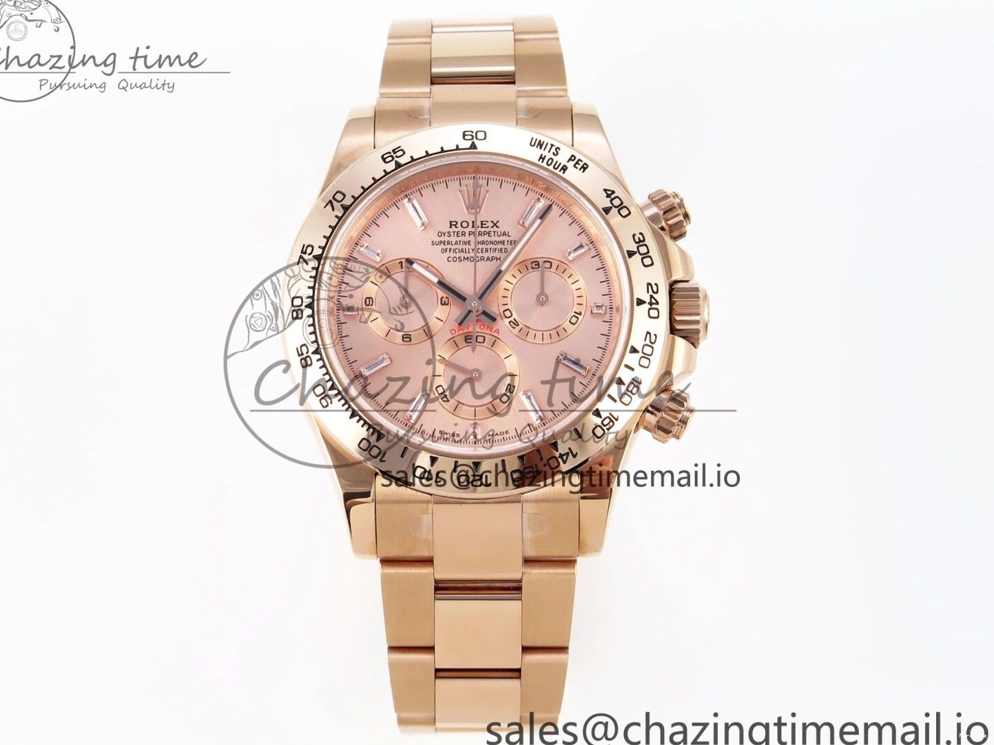 MiroTime 0402 Bold Daytona 116505 KING 1:1 Best Edition RG Crystal Dial on RG Bracelet SH 1938